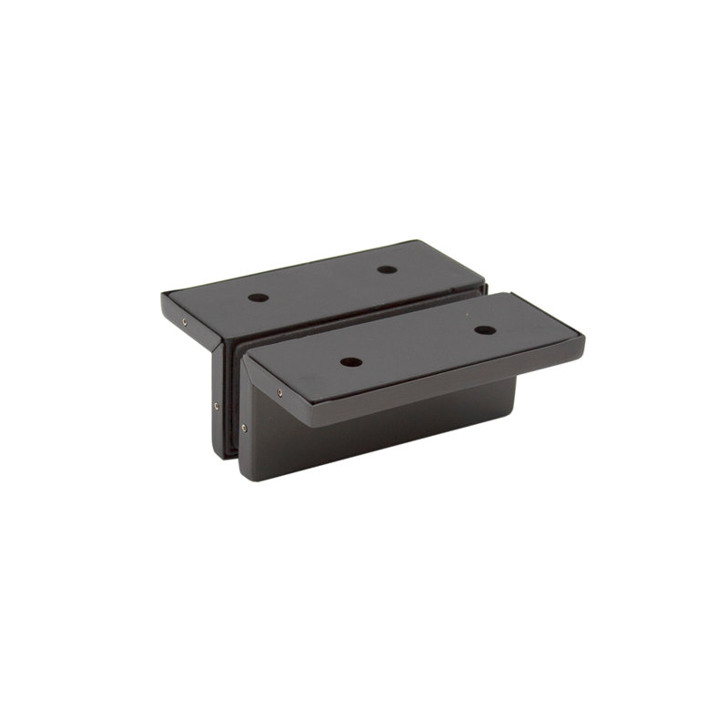 FHC PF94DU Ceiling Mounted Support Fin Bracket Patch Fitting - Dark Bronze Anodized