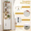 180 cm H x 38 cm W Corner Bookcase-2112633030