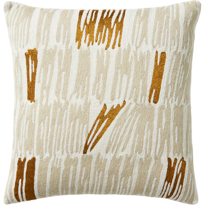 Static Hand-Embroidered Chain Stitch Pillow