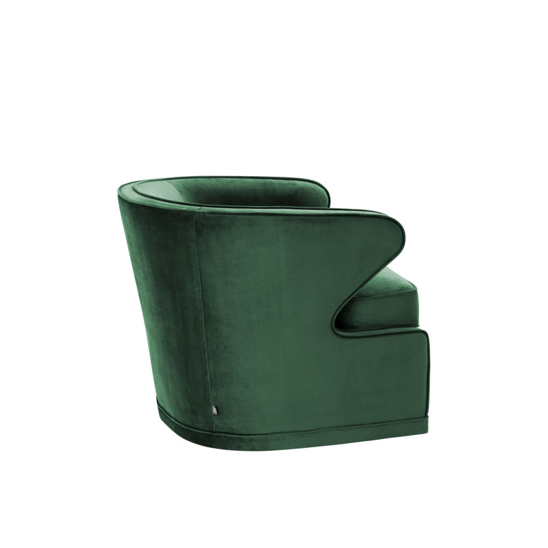 Dorset Swivel Barrel Chair, Green
