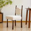 French Retro Solid Wood 2-pack Household Dining Chair With Antique Style, Light Luxury Bedroom, Small-sized Makeup Chair
