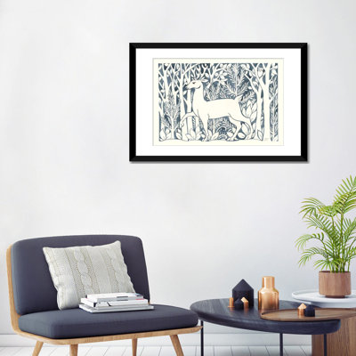«Forest Life V» par Miranda Thomas - reproduction d'art sur toile tendue
