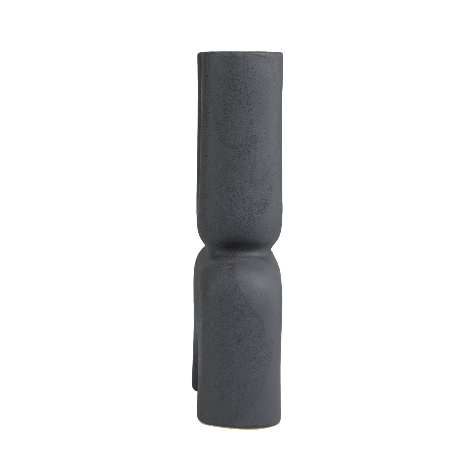 Sharee Stoneware Table Vase, Black