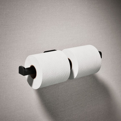 Parallel Double Toilet Paper Holder