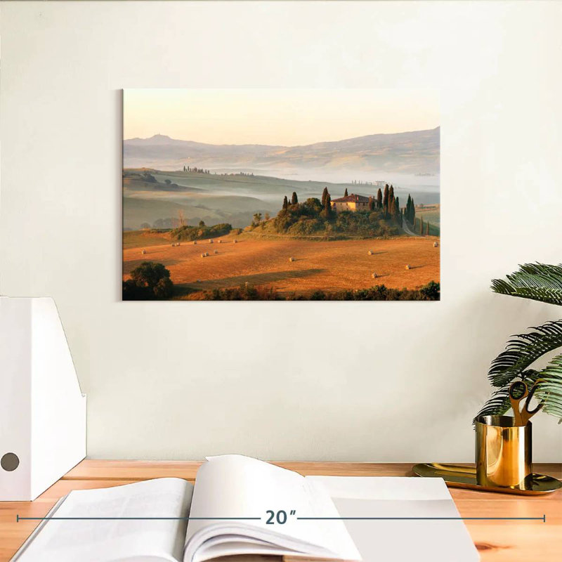 Alvord Tuscany Farmhouse, H 8 po x l 12 po