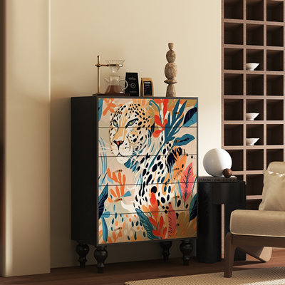 Armoire décorative française de salon