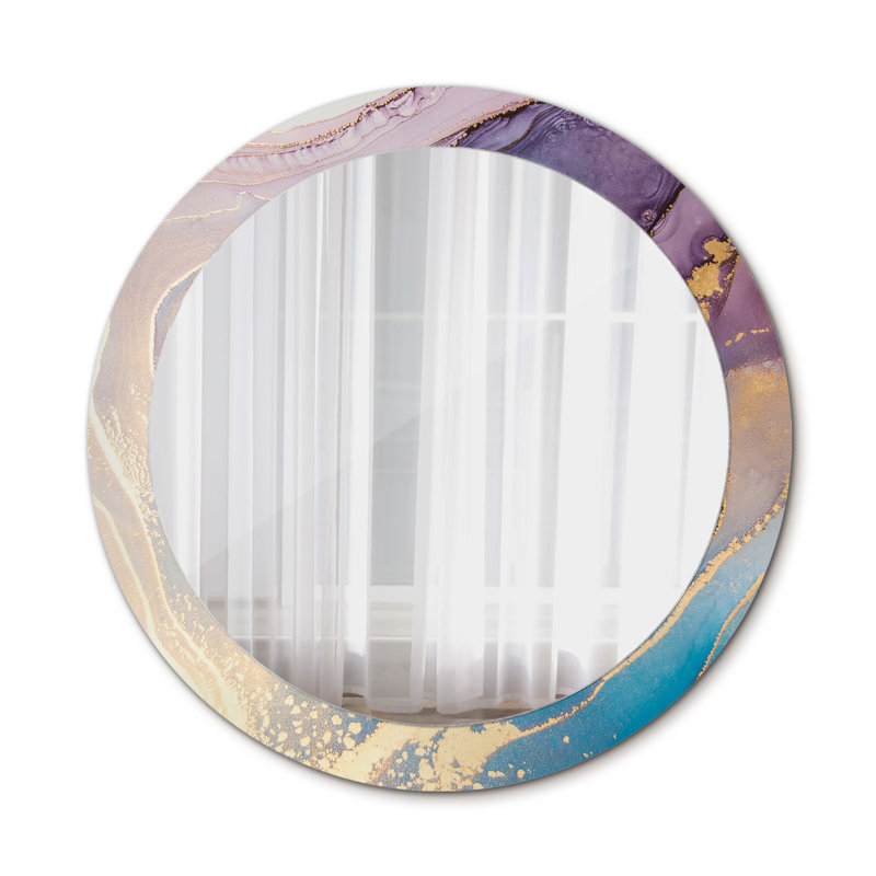 Huldar Glass Flat Wall Mirror