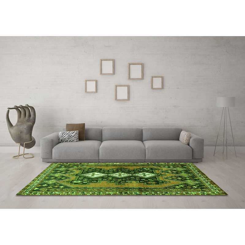 Performance Oriental Indoor Rug, Square 4'