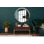 Huldar Glass Flat Wall Mirror