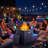 32Inch Outdoor Fire Pit Table With LED Lighting, 2700K Warm Ambient Glow, Modern Rattan-Style Propane Gas Fireplace, Ideal For Patio And Backyard Garden Heating