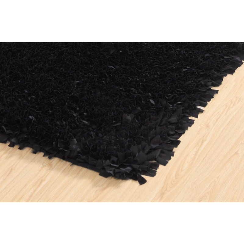 Rosebank Black Area Rug, Rectangle 3'6" x 5'6"