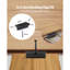 Attaches de terrasse dissimulées pour terrasse en composite Universal Clips - noir
