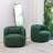 Bruschi 34" Wide Boucle Polyester Upholstered Swivel Armchair-79620932