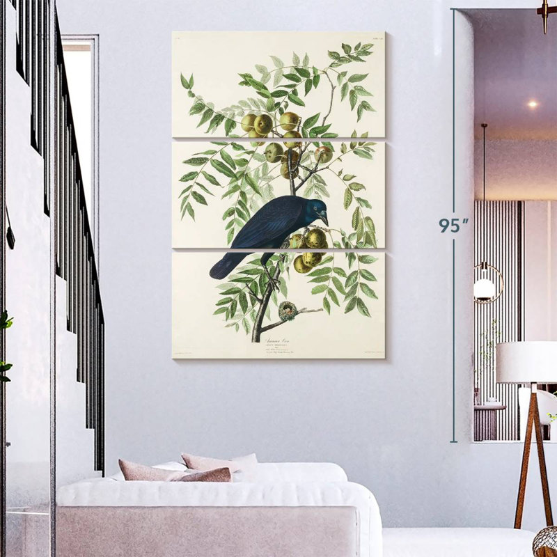 Brampt American Crow, 74" H x 48" W