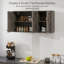 Armoire de rangement murale 19 po pour salle de bain avec tablettes (ensemble de 2)-123140309-121883772