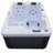Allure 3 Person 220v Standard Hot Tub With Lounger, Led's And Ozonator