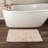 Lavish Home Set of 2 Memory Foam Bath Mats, Taupe-1348629320