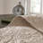 Reversible Quilt Set Khaki King/Cal King