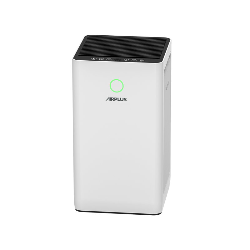 Purificateur d'air AIRPLUS pour les grandes pièces - Filtre HEPA véritable H13, 99,9% d'épuration de l'air, couverture de 2500 pieds carrés, mode de sommeil silencieux, mode automatique et verrouillage enfant, KXY550, blanc