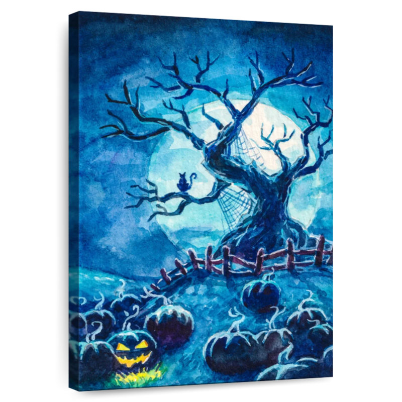 Lelend Halloween Tree, 36" H x 24" W