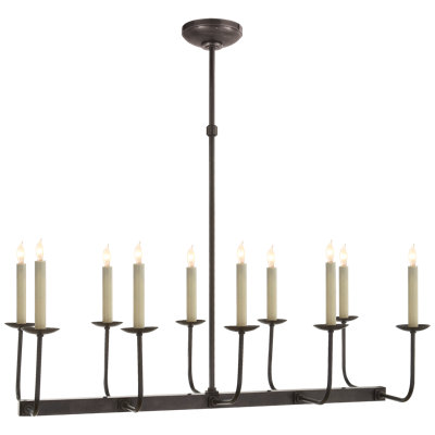 Chapman & Myers Linear Branched Chandelier