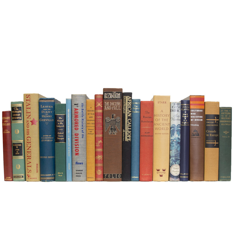 Livres décoratifs - Livres d'histoire du monde rétro - Livres sur les sujets au pied