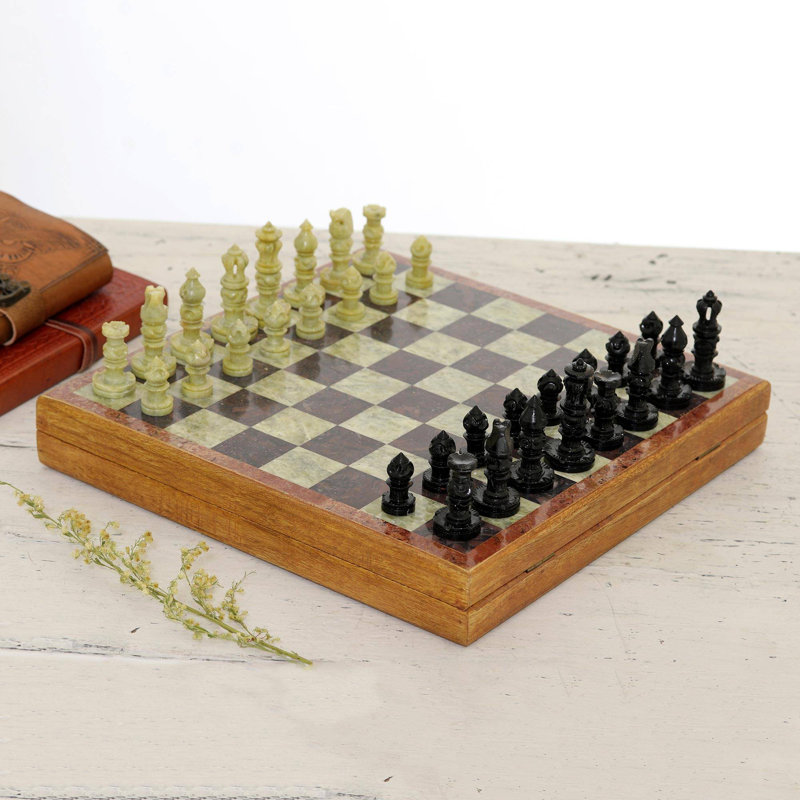 Nahrain Wildon Home® 2 Player Stone Chess