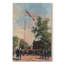 «Main Street Flag Raising», toile tendue avec châssis - prête à être accrochée-1852862786