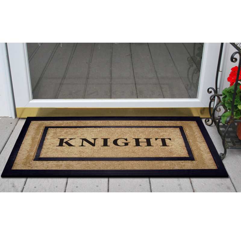 Cadre 22 po x 36 po tapis de porte extérieur antidérapant