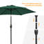 Parasol de marché 7 pi 2 po Kahoka-341684600