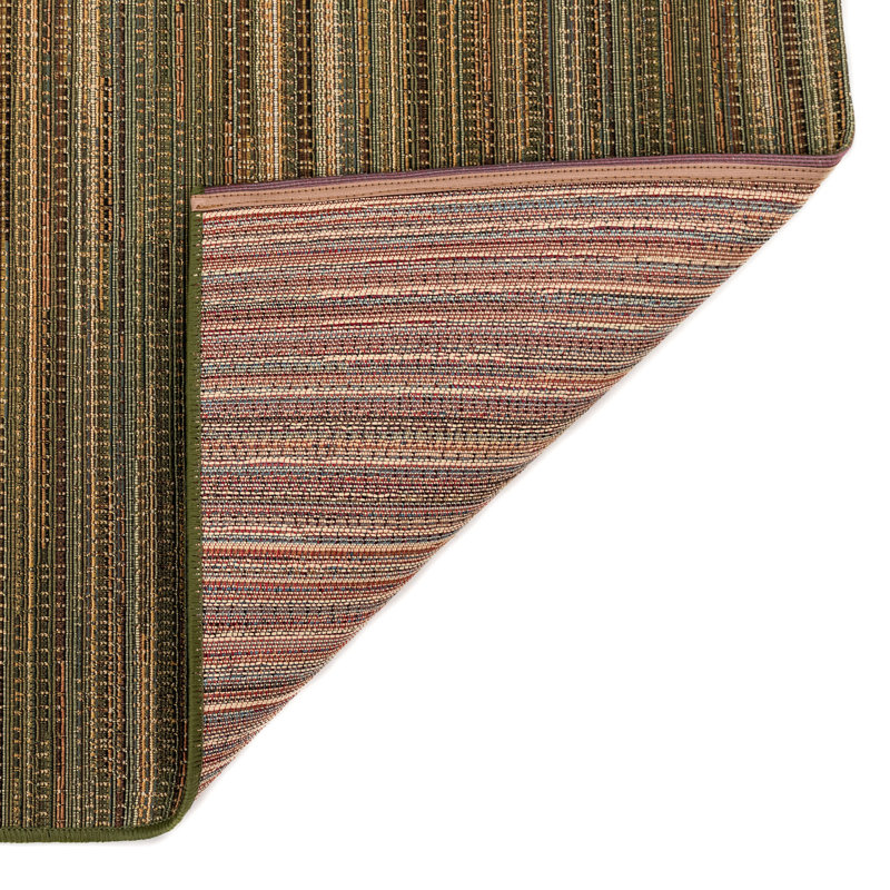Striped Indoor / Outdoor Rug, Runner 1'11" x 7'6"