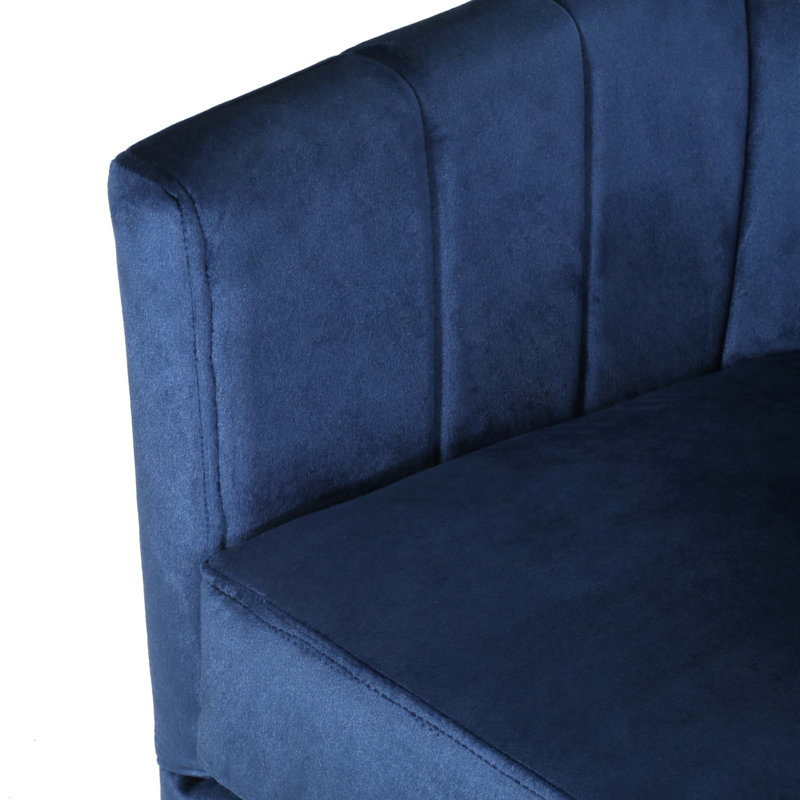 Fauteuil pivotant, Bleu