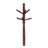 Merlot Coat Rack With Twisted Post