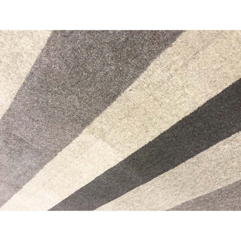 Hand Woven Wool Striped Area Rug