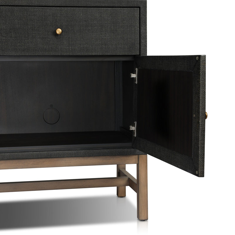 Fiona 78" Sideboard, Black