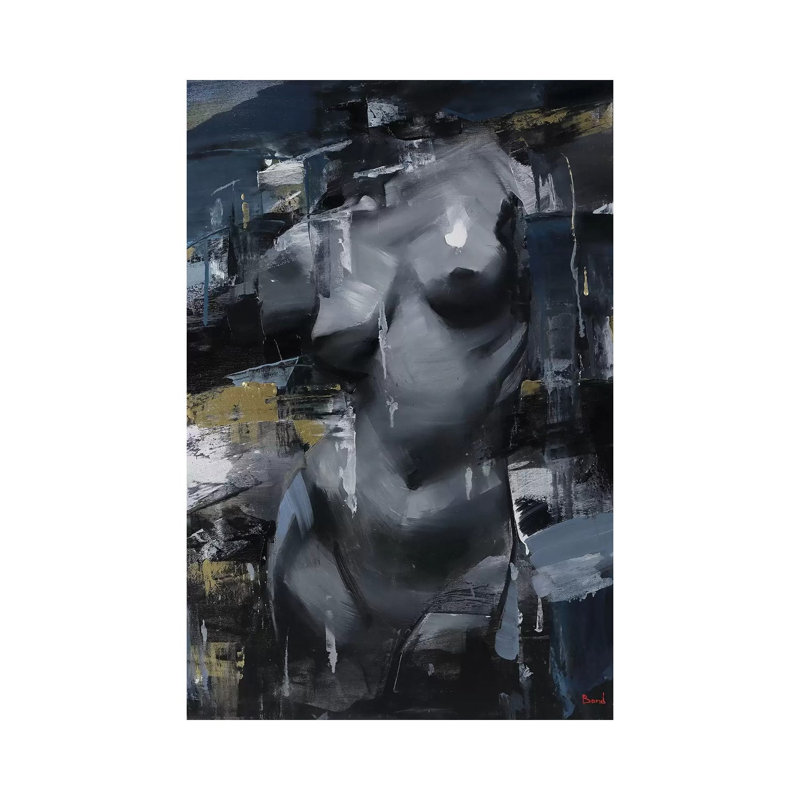 Salvadora 1 Piece Wrapped Canvas Painting, 101.6 cm H x 66.04 cm W x 3.175 cm D