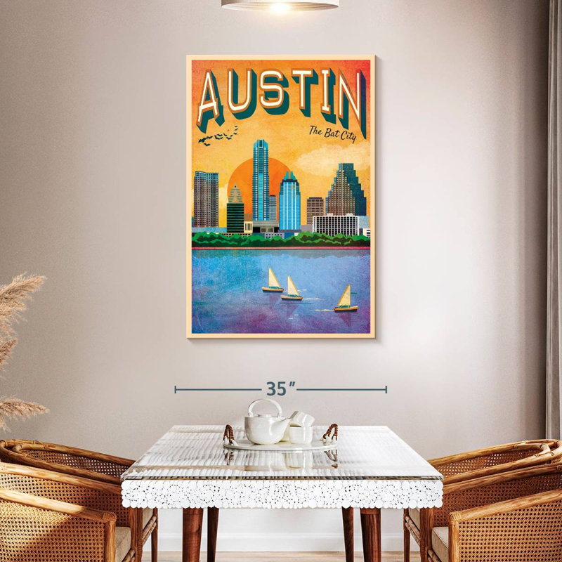 Austin The Bat Khafre, Austin, H 48 po x l 32 po