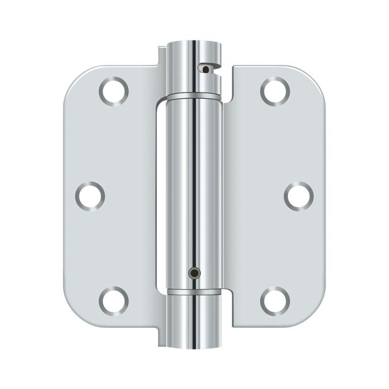 Steel Hinge, Polished Chrome