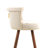 Swivel Bar Stools With Backrest Footrest ,With A Fixed Height Of 360 Degrees