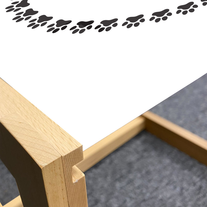 Maddison Sled Coffee Table, 40cm H x 91cm W x 62cm D