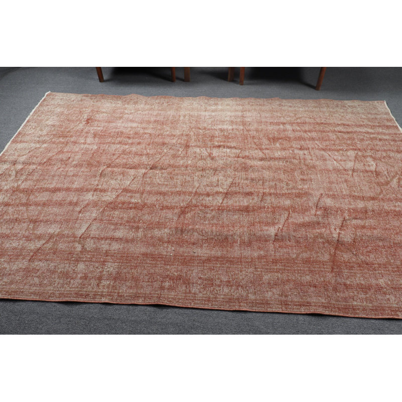 Grand tapis turc antique fait à la main: décoration de sol classique unique pour les maisons rétro élégantes