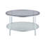 Frostine - Table basse ronde - Argent