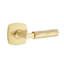Privacy Door Lever with Square Rosette-1767907975