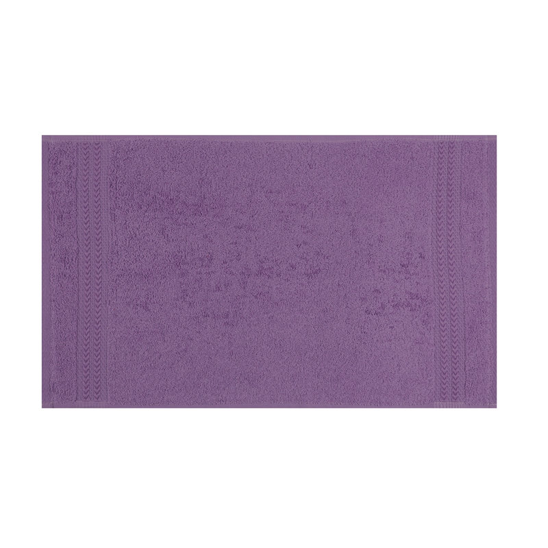 Serviette de toilette lilas de qualité supérieure, 100% coton, 11,8 x 19,7 pouces | 500 g / m² pour une douceur et une capacité d'absorption ultimes | Lavable à la machine à 104 ° F | Parfait pour la maison, le spa ou la salle de sport | Sensation luxueuse et séchage rapide, idéal pour une utilisation quotidienne