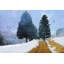 Mountain Road by Chris Vest - Wrapped Canvas Print-16099052