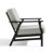 Shweta Solid Wood Outdoor Three Pieces Chair Conversation Seating Group With Cushions And Side Table-246522572-246522573