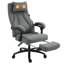 Antoinett Linen Office Chair with Headrest