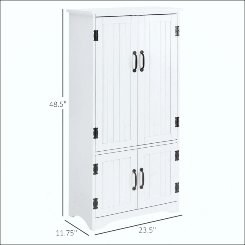 Garde-manger de ferme, armoire de rangement au sol, organisateur de placard