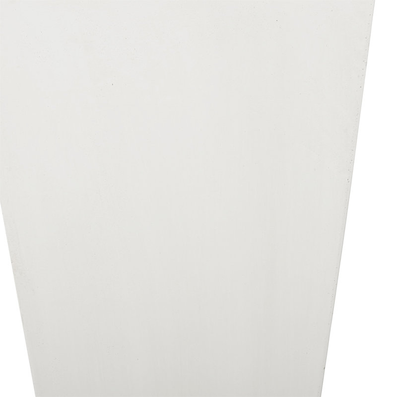 Pot à fleurs 13 "X 28,5" Mgo, Blanc mat