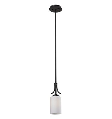 Luminaire suspendu cylindrique 1 lumière